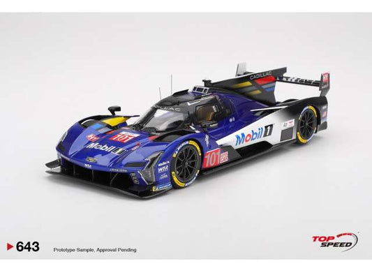 Pre-Order – 2025 Cadillac V-Series.R #101 Cadillac Wayne Taylor Racing Le Mans 24hrs, blue/white 1:18 Top Speed Model (TS0643) – ETA. September 2026