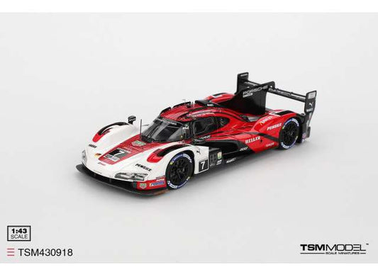 Pre-Order – 2024 Porsche 963 #6 Porsche Penske Motorsport Daytona 24 hrs Winner, white/red 1:43 TrueScale Model (TSM430918) – ETA. September 2026