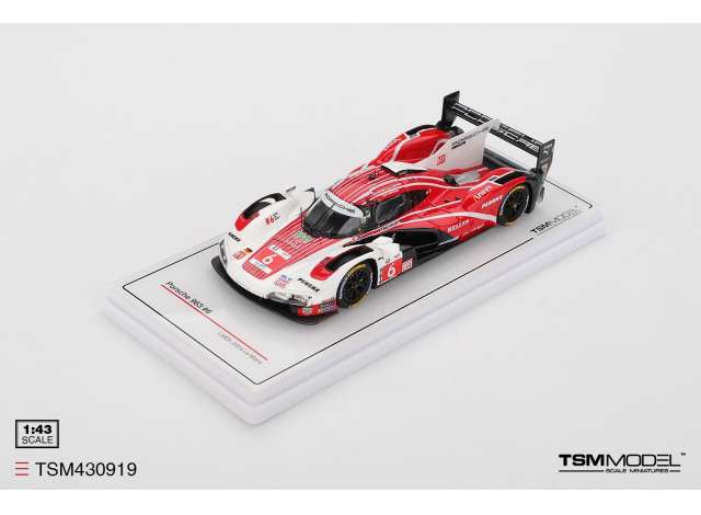 Pre-Order – 2024 Porsche 963 #6 Porsche Penske Motorsport Le Mans 24 hrs, white/red 1:43 TrueScale Model (TSM430919) – ETA. September 2026