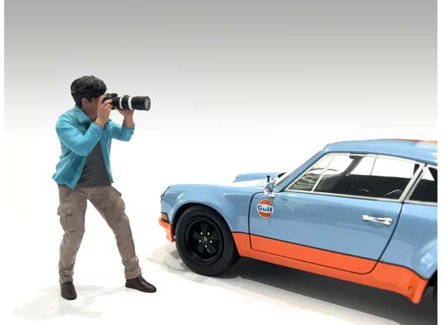 Photographers - 1 1:18 American Diorama Model