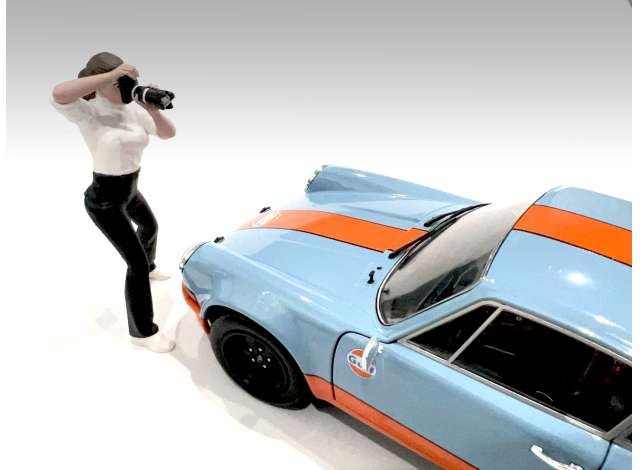 Photographers - 2 1:18 American Diorama Model