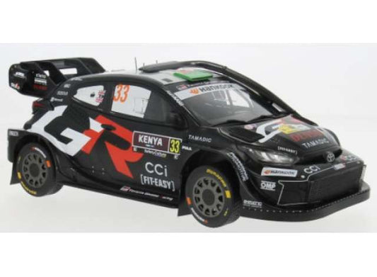 Pre-Order – 2025 Toyota GR Yaris Rally1 #33 E.Evans/S.Martin Safari Rallye Kenia, various 1:18 IXO Models Model (ixo18rmc245) – ETA. July/August 2026