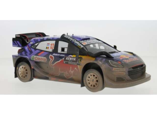 Pre-Order – 2025 Ford Puma Rally1, #13 G.Munster/L.Louka Safari Rallye Kenia 2025, various 1:18 IXO Models Model (ixo18rmc248A) – ETA. July/August 2026
