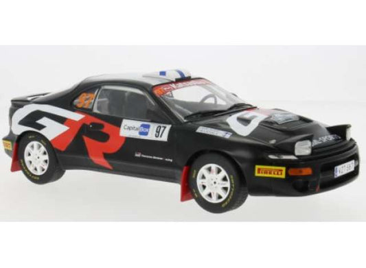 Pre-Order – 2025 Toyota Celica GT 4 Turbo (ST 185),  #97 J.M.Latvalla/J.Hussi, Rally Costa Brava, black 1:18 IXO Models Model (ixo18rmc242) – ETA. July/August 2026