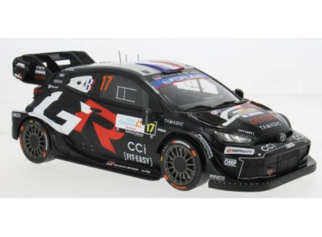 Pre-Order – 2025 Toyota GR Yaris Rally1, #17, S.Ogier/V.Landais  Rally Islas Canaris, black 1:18 IXO Models Model (ixo18rmc249B) – ETA. July/August 2026
