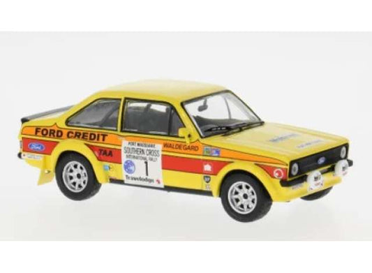 Pre-Order – 1979 Ford Escort MK II RS 1800, #1 B.Waldegard/H.Thorszelius Rally Southern Cross, yellow 1:43 IXO Models Model (ixoRAC447) – ETA. July/August 2026