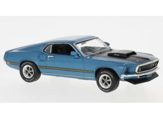 Pre-Order – 1969 Ford Mustang Mach 1, blue 1:43 IXO Models Model (ixoCLC623) – ETA. July/August 2026