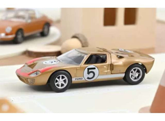 Pre-Order – 1966 Ford GT40 #5 *Jet-car*, Gold 1:43 Norev Model (nor270578) Stocks Due October 2026