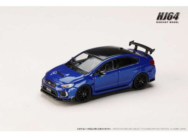 Pre-Order – Subaru S208 NBR Challenge Package, WR blue pearl 1:64 Hobby Japan Model (HJ644068BL) – ETA. July/August 2026