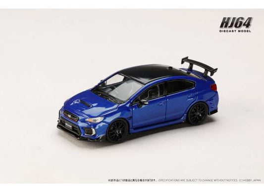 Pre-Order – Subaru S208 NBR Challenge Package, WR blue pearl 1:64 Hobby Japan Model (HJ644068BL) – ETA. July/August 2026