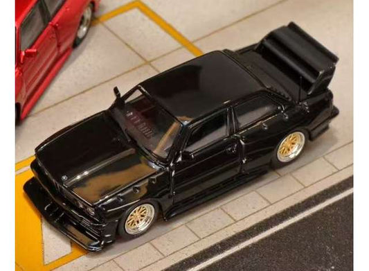 Pre-Order – BMW E30, black 1:64 Street Weapon Model (STW236) – ETA. July/August 2026