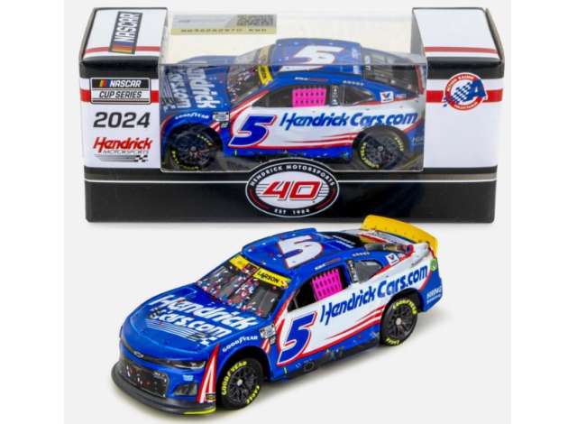 2024 Chevrolet #5 Kyle Larson *HendrickCars.com*, blue/white/red 1:64 Action Racing Collectibles Model