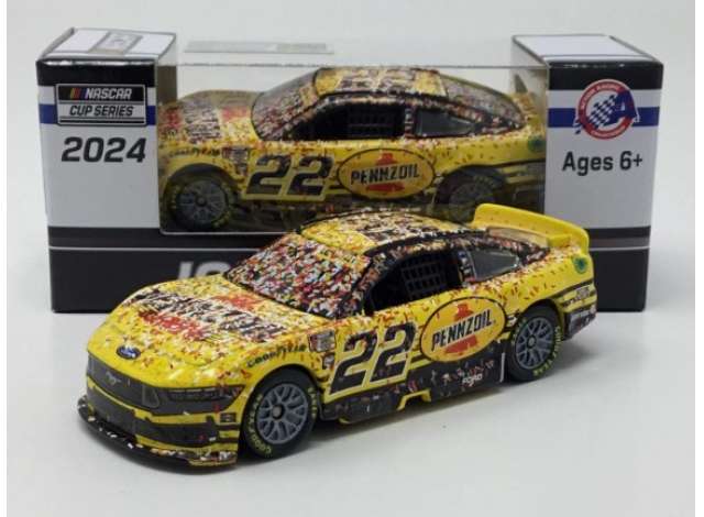 2024 Ford Mustang #22 Joey Logano Vegas Win *Pennzoil*, various 1:64 Action Racing Collectibles Model