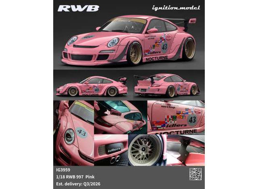 Pre-Order – RWB 997, pink 1:18 Ignition Model (IG3959) – ETA. October/November 2026