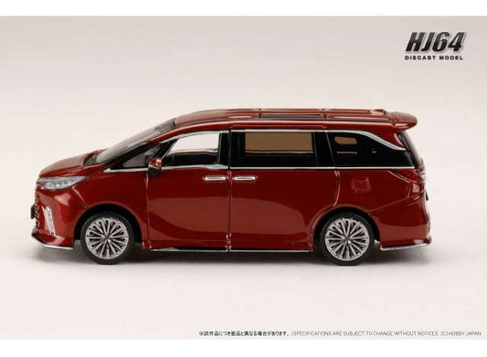 Pre-Order – Lexus LM Customized Version 6 seater 500h, sonic agate 1:64 Hobby Japan Model (HJ645076BR) – ETA. July/August 2026
