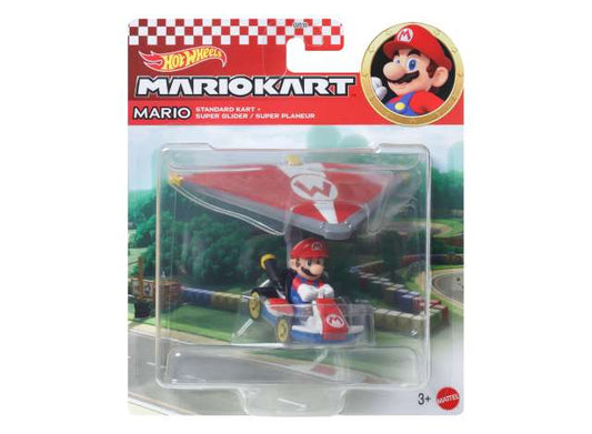 Pre-Order – Mario Kart Gliders assortment of 8 Mix 2 1:64 Hotwheels Model (hwmvGVD30-979U~8) – ETA. October 2026