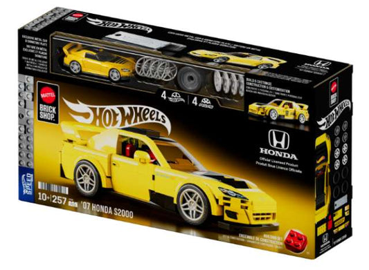 Pre-Order – Brick Shop *Hot Wheels Speed series* Honda S2000Building Set 1:32 Hotwheels Brick Shop Model (HWBSJFR88) – ETA. September 2027
