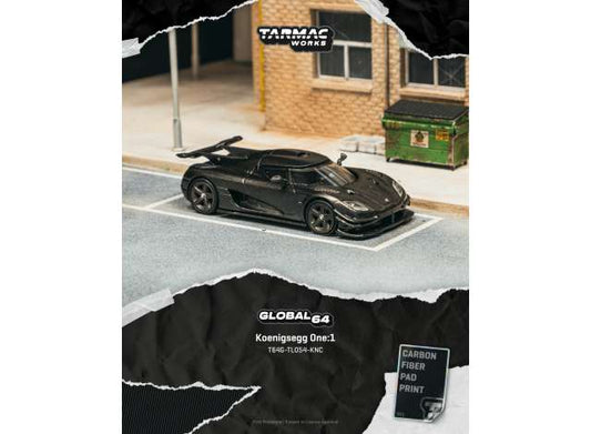 Pre-Order – Koenigsegg One:1 KNC, black 1:64 Tarmac Model (TC-T64G-TL054-KNC) – ETA. September 2026
