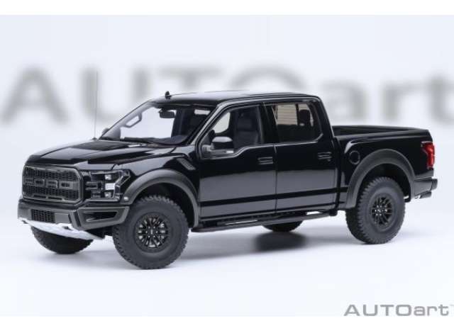 2019 Ford F-150 Raptor Supercrew, black 1:18 AutoArt Model