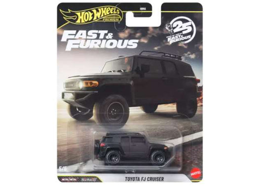 1:64 Hot Wheels 25 Years of Fast & Furious 5/5 Toyota Fj Cruiser JHW69-LA10