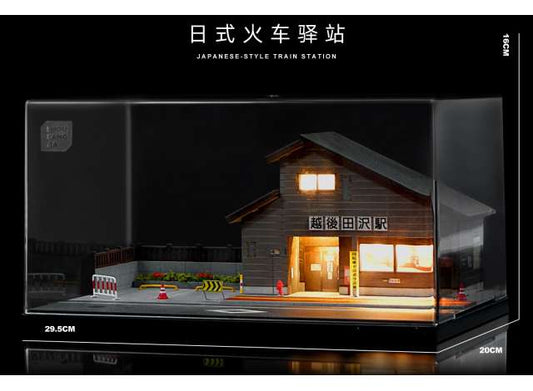 Pre-Order – Japan train station, various 1:64 Black Box Diorama Model (SCJ-82027) – ETA. July/August 2026