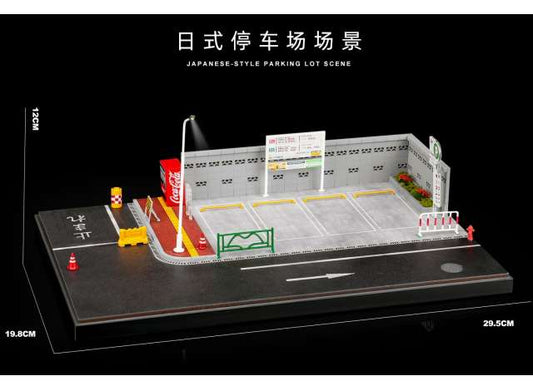 Pre-Order – Parking lot, various 1:64 Black Box Diorama Model (SCJ-82035) – ETA. July/August 2026