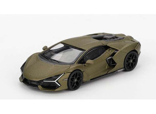 Pre-Order – 2023 Lamborghini Revuelto, verde gea matte 1:64 Mini GT Model (MGT01136BL) – ETA. September 2026