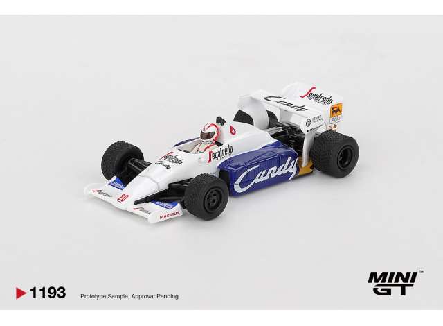 Pre-Order – 1984 Toleman TG184 #20 Johnny Cecotto Monaco Grand Prix, various 1:64 Mini GT Model (MGT01193L) – ETA. September 2026