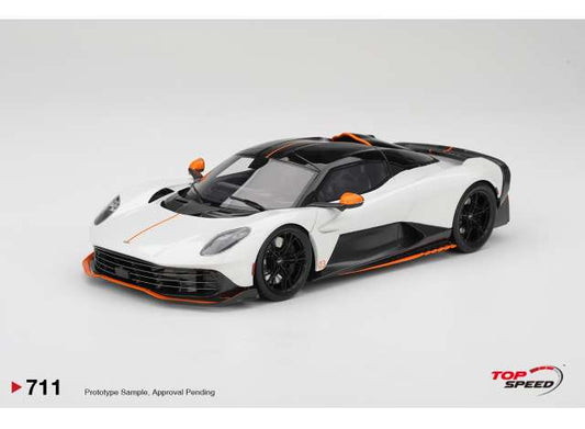 Pre-Order – 2025 Aston Martin Valhalla Lunar, white 1:18 Top Speed Model (TS0711) – ETA. September 2026