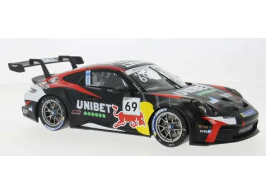 Pre-Order – 2024 Porsche 911 GT3 Cup #69 K.Rovenpera, Porsche Cup Zolder, various 1:18 IXO Models Model (ixo18rmc226) – ETA. July/August 2026