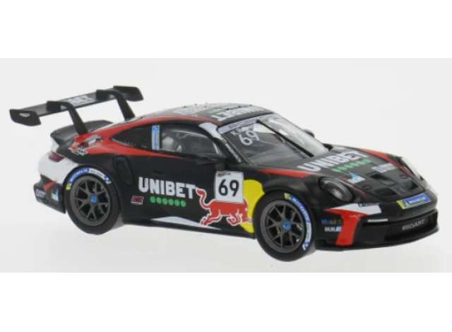 Pre-Order – 2024 Porsche 911 GT3 Cup (992), Porsche Cup, Zolder #69 K.Rovanperä, various 1:43 IXO Models Model (ixoGTM177) – ETA. July/August 2026