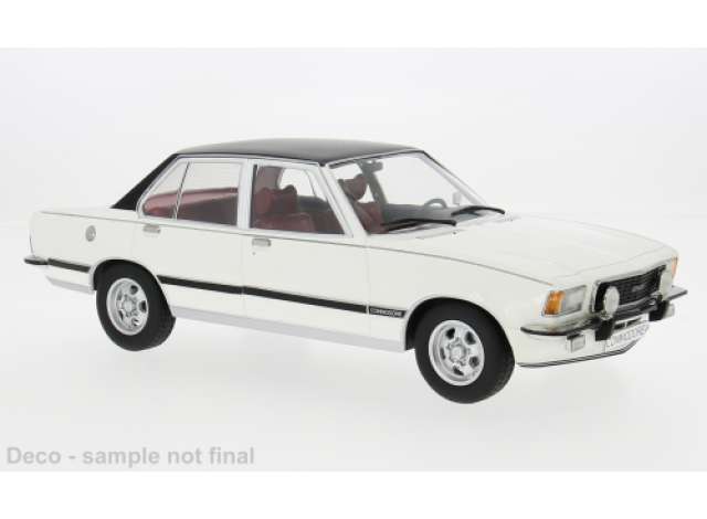 Pre-Order – 1972 Opel Commodore B, white 1:18 MCG Model (MCG18564) – ETA. July/August 2026