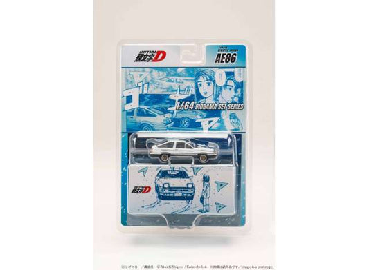 Pre-Order – Toyota Sprinter Trueno (AE86) *INITIAL D*Takumi Fujiwara and Natsuki Mogi 1:64 Hobby Japan Model (HJDMD001F) – ETA. November 2026