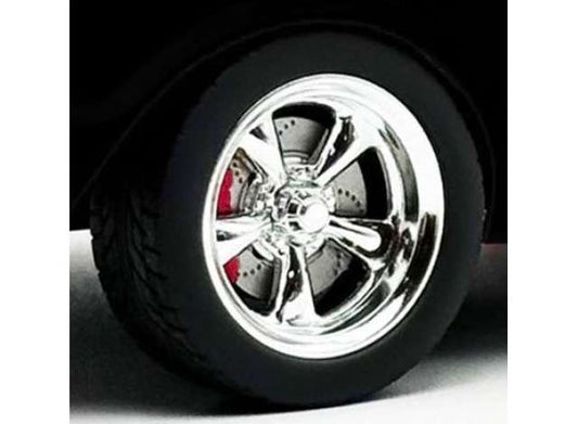 Pre-Order – Thrust Wheel & Tire Set, chrome 1:18 Acme Diecast Model (acme1805416W) – ETA. July/August 2026