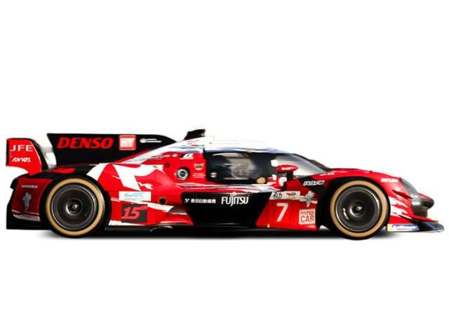 Pre-Order – 2025 Toyota GR010 Hybrid LMDh Red Ko. Co. De Vries #7 Le Mans, red/black 1:18 Solido Model (soli1815301) – ETA. October 2026