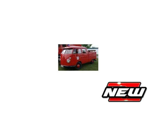 Pre-Order – Volkswagen T1 Pick-up Fire department, red 1:43 Cararama Model (cara4-18242) – ETA. October/November 2026