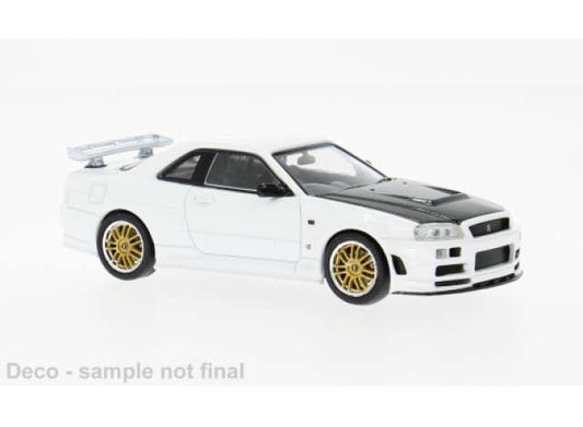 Pre-Order – 2002 Nissan Skyline GT-R (R34, white 1:43 IXO Models Model (ixoCLC633) – ETA. July/August 2026