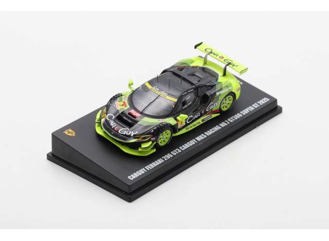 Pre-Order – 2025 Carguy Ferrari 296 GT3 Carguy MKS Racing GT300 #7 Z.O'Sullivan/R.Kobayashi, green/black 1:64 Look Smart Model (LS64G25007) – ETA. July/August 2026