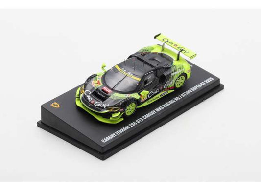Pre-Order – 2025 Carguy Ferrari 296 GT3 Carguy MKS Racing GT300 #7 Z.O'Sullivan/R.Kobayashi, green/black 1:64 Look Smart Model (LS64G25007) – ETA. July/August 2026