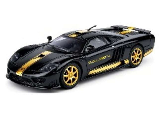 Pre-Order – Saleen S7 *Midnight Eclipse*, black/gold 1:24 Motor Max Model (mmax79203) – ETA. July/August 2026