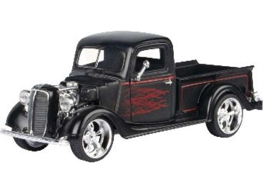 Pre-Order – 1937 Ford Pickup *Kult Klassics*, black/red 1:24 Motor Max Model (mmax79884) – ETA. July/August 2026