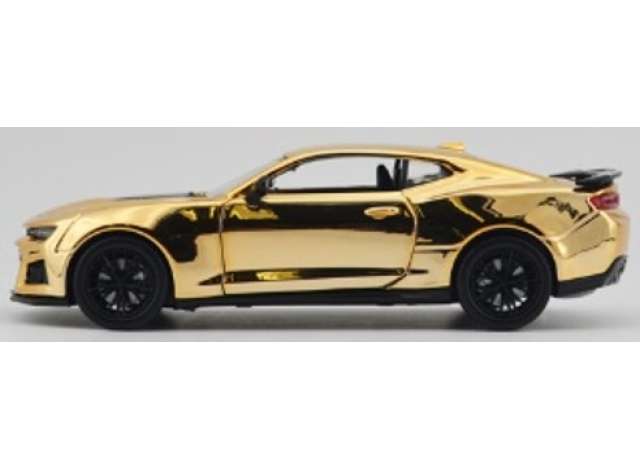 Pre-Order – 2017 Chevrolet Camaro ZL1, mirror finish gold 1:24 Motor Max Model (mmax79092) – ETA. July/August 2027