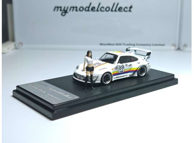 Pre-Order – RWB 993 with High Wing #89 *Apple* with figure, various 1:64 My Model Collect Model (MMC640023B) – ETA. July/August 2026