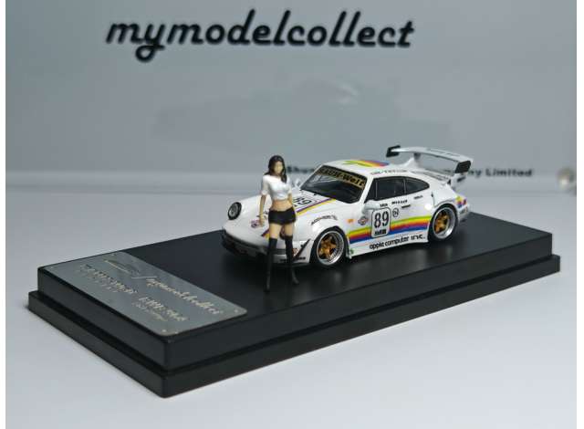 Pre-Order – RWB 964 with High Wing #89 *Apple* with figure, various 1:64 My Model Collect Model (MMC640024A) – ETA. July/August 2026