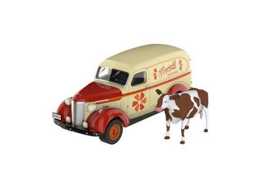 Pre-Order – 1939 Chevrolet Panel Van with Cow Figure*Down on the Farm Series 12* 1:64 GreenLight Model (gl48120F) – ETA. December 2026