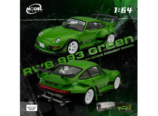 Pre-Order – RWB 993, green 1:64 ModelModel Model (MM64-RWB993-008) – ETA. July/August 2026