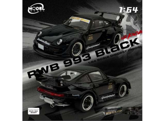 Pre-Order – RWB 993, black 1:64 ModelModel Model (MM64-RWB993-004) – ETA. July/August 2026
