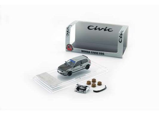Pre-Order – Honda Civic EG6 Raw Version, Grey BM64B0492 Stocks Due Jul / Aug 2026 1:64 BM Creations Diecast Model Stocks Due Jul / Aug 2026