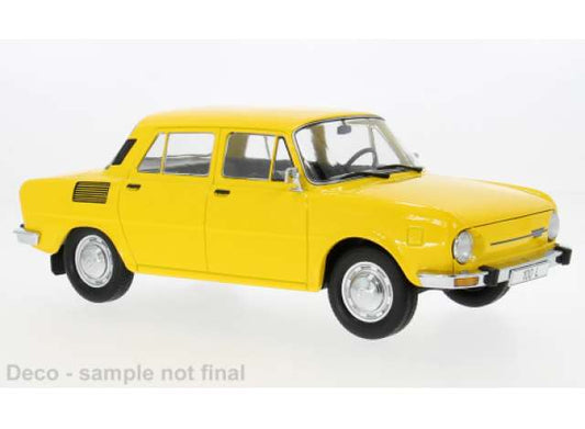 Pre-Order – 1969 Skoda 100, yellow 1:18 MCG Model (MCG18781) – ETA. July/August 2026