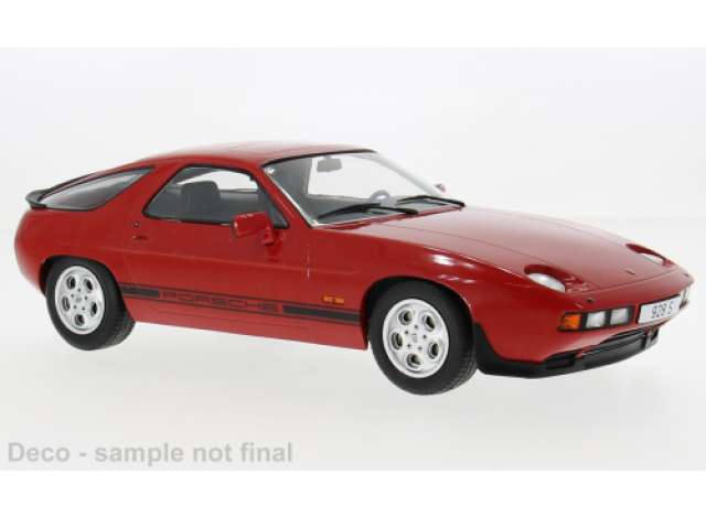 Pre-Order – 1980 Porsche 928 S, red 1:18 MCG Model (MCG18663) – ETA. July/August 2026